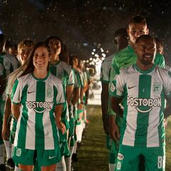 Atlético Nacional desvela su camiseta de local para 2023