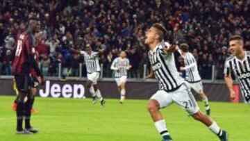 Dybala fue el autor del gol que le dio la victoria a la Juventus. 