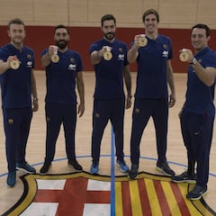 Sterbik y Cañellas, amenazas del Vardar ante el Barcelona