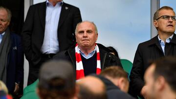 Uli Hoeness, presidente del Bayern de M&uacute;nich. 