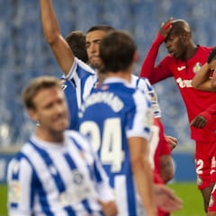 Aprobados y suspensos del Getafe: Olivera y Etxeita firman el naufragio general