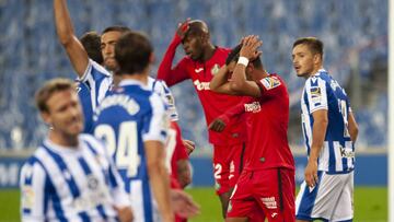Aprobados y suspensos del Getafe: Olivera y Etxeita firman el naufragio general