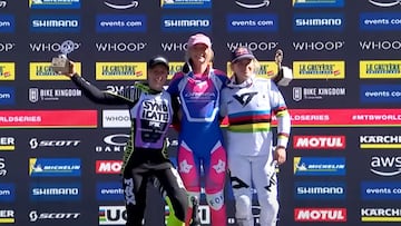 Podio Lenzerheide UCI DH Women 2025