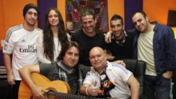 Camela y Toñín El Torero graban un nuevo himno madridista