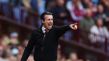 Soccer Football - Premier League - Aston Villa v Fulham - Villa Park, Birmingham, Britain - May 3, 2025 Aston Villa manager Unai Emery REUTERS/Ian Walton EDITORIAL USE ONLY. NO USE WITH UNAUTHORIZED AUDIO, VIDEO, DATA, FIXTURE LISTS, CLUB/LEAGUE LOGOS OR 'LIVE' SERVICES. ONLINE IN-MATCH USE LIMITED TO 120 IMAGES, NO VIDEO EMULATION. NO USE IN BETTING, GAMES OR SINGLE CLUB/LEAGUE/PLAYER PUBLICATIONS. PLEASE CONTACT YOUR ACCOUNT REPRESENTATIVE FOR FURTHER DETAILS..