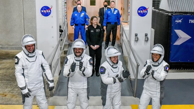 NASA’s SpaceX Crew-12 mission is manned by a international group of four astronauts who will spend 8 months in space on the ISS conducting experiments.