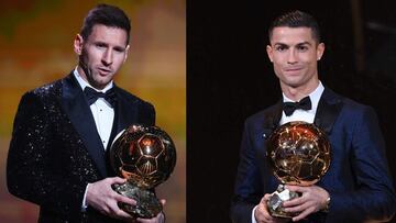 La parcela en el Balón de Oro en la que Cristiano supera con claridad a Messi
