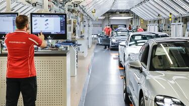 Porsche Taycan: la producción llega a 100,000 unidades