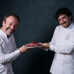Una experiencia efímera de los chefs Nacho y Chus Manzano aterriza en Madrid con cuatro creaciones vinculadas al jamón
