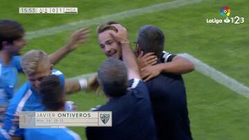 Resumen y goles del Albacete - Málaga de LaLiga 1|2|3