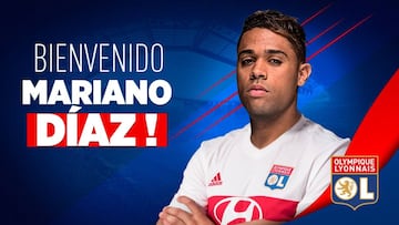 Mariano se va del Real Madrid al Lyon.