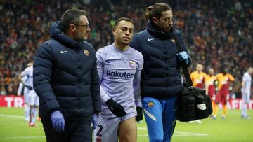Sergiño Dest, un mínimo de tres semanas KO