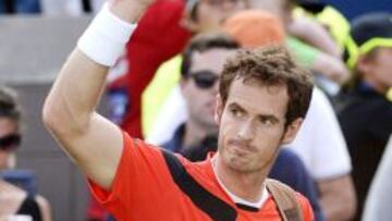 Andy Murray durante su participaci&oacute;n en el US Open 2013.