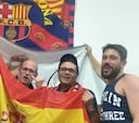 La Roja puede con todo y une a madridistas y culés en Cataluña