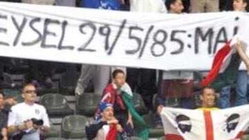 <b>SIEMPRE EN EL RECUERDO. </b>Ni los seguidores del Liverpool ni los de la Juventus han olvidado a los 39 muertos de Heysel. Hoy es el día en que ambas aficiones les honrarán.