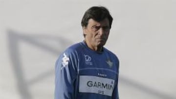 <strong>DESCANSO.</strong> Chaparro decidió dar descanso a algunos de sus jugadores habituales de cara al partido del próximo domingo.