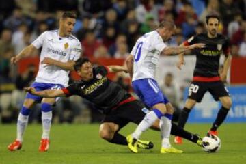 Cristian Rodríguez ante Apoño.