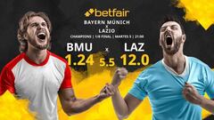 Bayern de Múnich vs. Lazio: horario, TV, estadísticas, cuadro y pronósticos