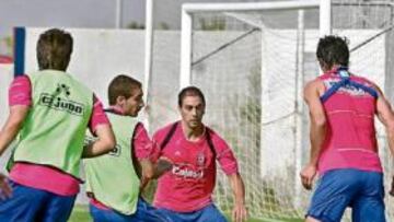 Los jugadores del Decano, en un entrenamiento