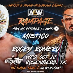 Místico debutará en AEW contra Rocky Romero
