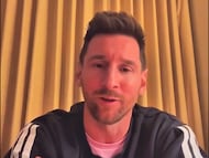 Atención a las palabras de Messi para los jugadores del UE Cornellà