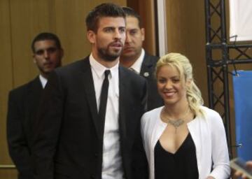 Los mejores momentos de Piqué y Shakira