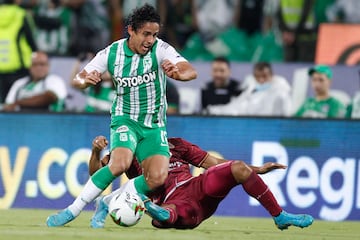 Atlético Nacional venció 3-1 a Deportes Tolima en el partido de ida de la gran final de la Liga BetPlay.