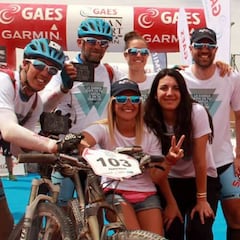 Nafría culminó la Titan con una prótesis en la pierna izquierda