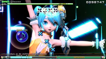 Captura de pantalla - Hatsune Miku: Project Diva Future Tone (PS4)