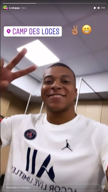 Mbappé vuelve a París con su futuro en el aire