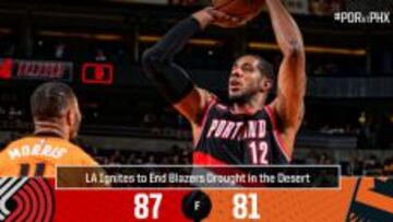 Aldridge abusa y reconquista Phoenix para los Blazers