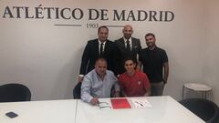 Young Uruguayan ace Sanabria signs with Atlétcio Madrid