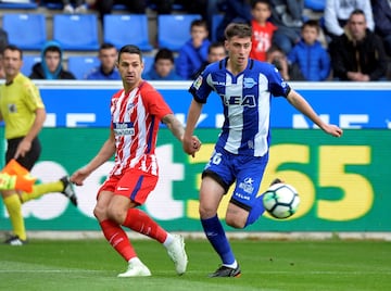 Vitolo y Adrián Dieguez.