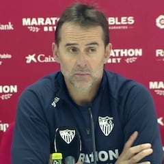 Lopetegui: "Los protagonistas son los jugadores, no mi regreso"