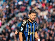 PISA (Italy), 31/01/2026.- Pisa's Felipe Loyola during the Italian Serie A soccer match of Pisa SC against US Sassuolo, in Pisa, Italy, 31 January 2026. (Italia) EFE/EPA/ENRICO MATTIA DEL PUNTA