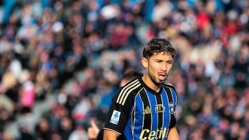 PISA (Italy), 31/01/2026.- Pisa's Felipe Loyola during the Italian Serie A soccer match of Pisa SC against US Sassuolo, in Pisa, Italy, 31 January 2026. (Italia) EFE/EPA/ENRICO MATTIA DEL PUNTA