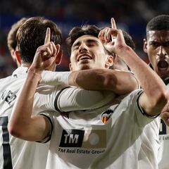 Aprobados y suspensos del Valencia: Almeida es el rey Midas