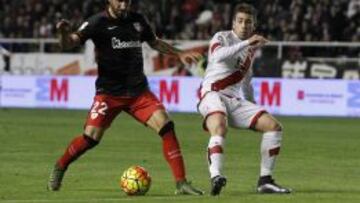 Ra&uacute;l Garc&iacute;a contra el Rayo. 