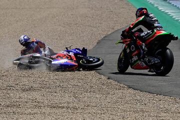 Accidente de Miguel Oliveira.