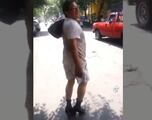 Apostó en contra del América y tuvo que salir en tacones a la calle