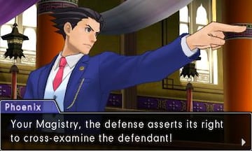 Captura de pantalla - Phoenix Wright: Ace Attorney 6 (3DS)