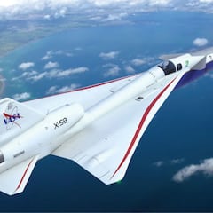 El avión supersónico de la NASA que viaja desde Nueva York a Londres en tiempo récord
