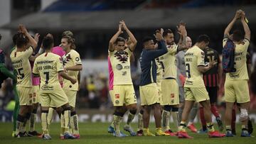 La posible alineación del América para enfrentar a Cruz Azul