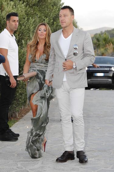 John Terry and wife Toni Terry.