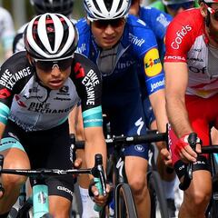 Chaves, a pocos metros de haber ganado la etapa 4 del País Vasco