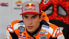 FILE PHOTO: MotoGP - Malaysian Grand Prix - Sepang International Circuit, Sepang, Malaysia - November 3, 2018   Repsol Honda&#039;s Marc Marquez during practice.REUTERS/Lai Seng Sin/File Photo