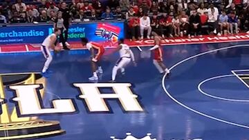 Doncic’s jaw-dropping behind-the-back assist leaves the NBA speechless