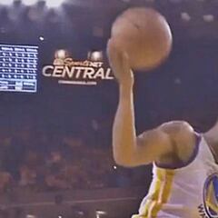 La canasta del día la firmó Iguodala: "Creí que iba a morir"