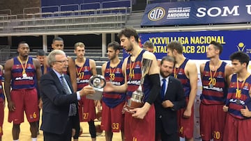 Un Barcelona mermado logra su vig¨¦sima Liga catalana
