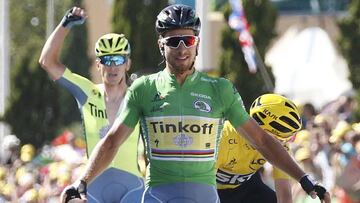 Sagan: "Cuando vi llegar a Froome, sabía que podía ganar"